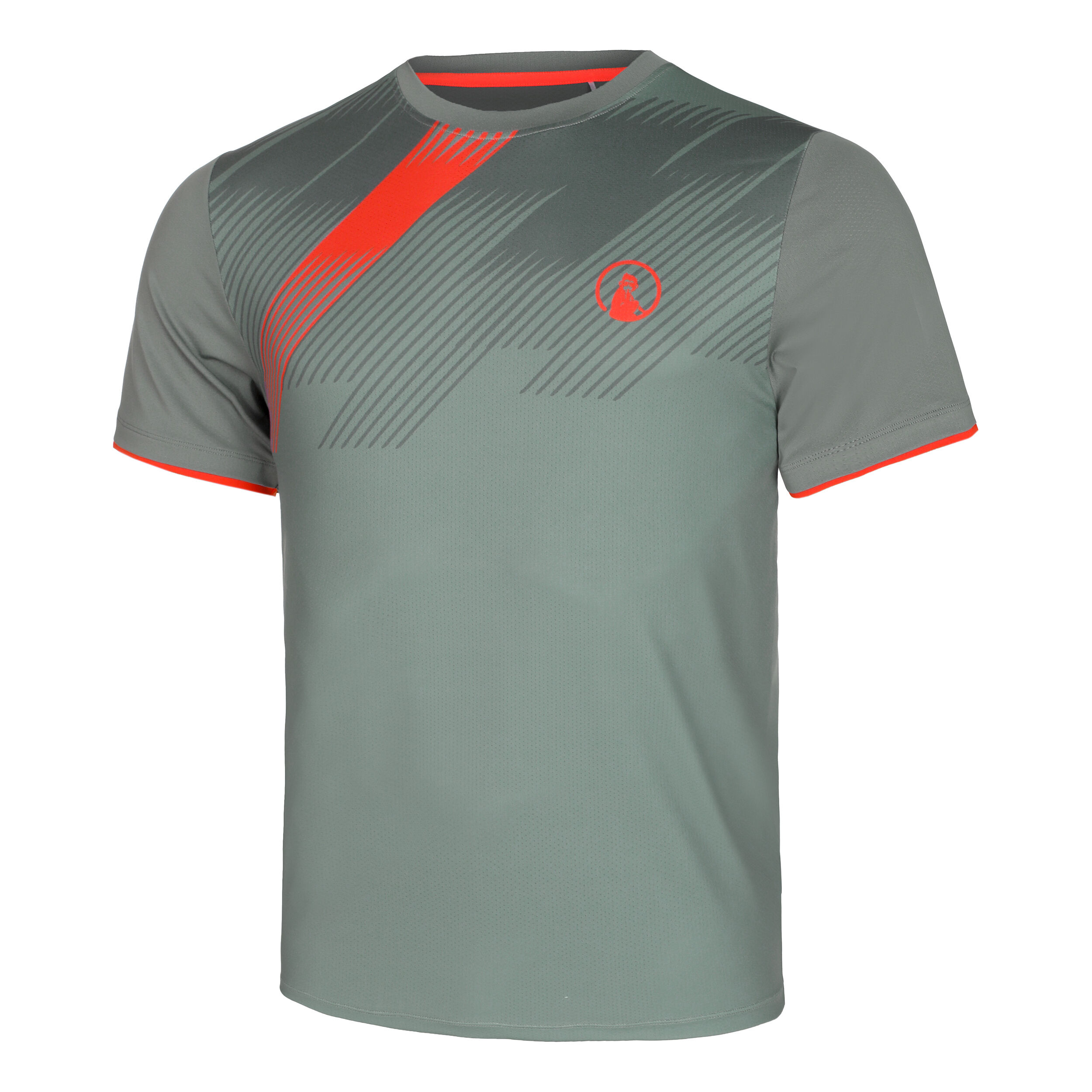 Receiver T-Shirt Herren - Salbei, Rot