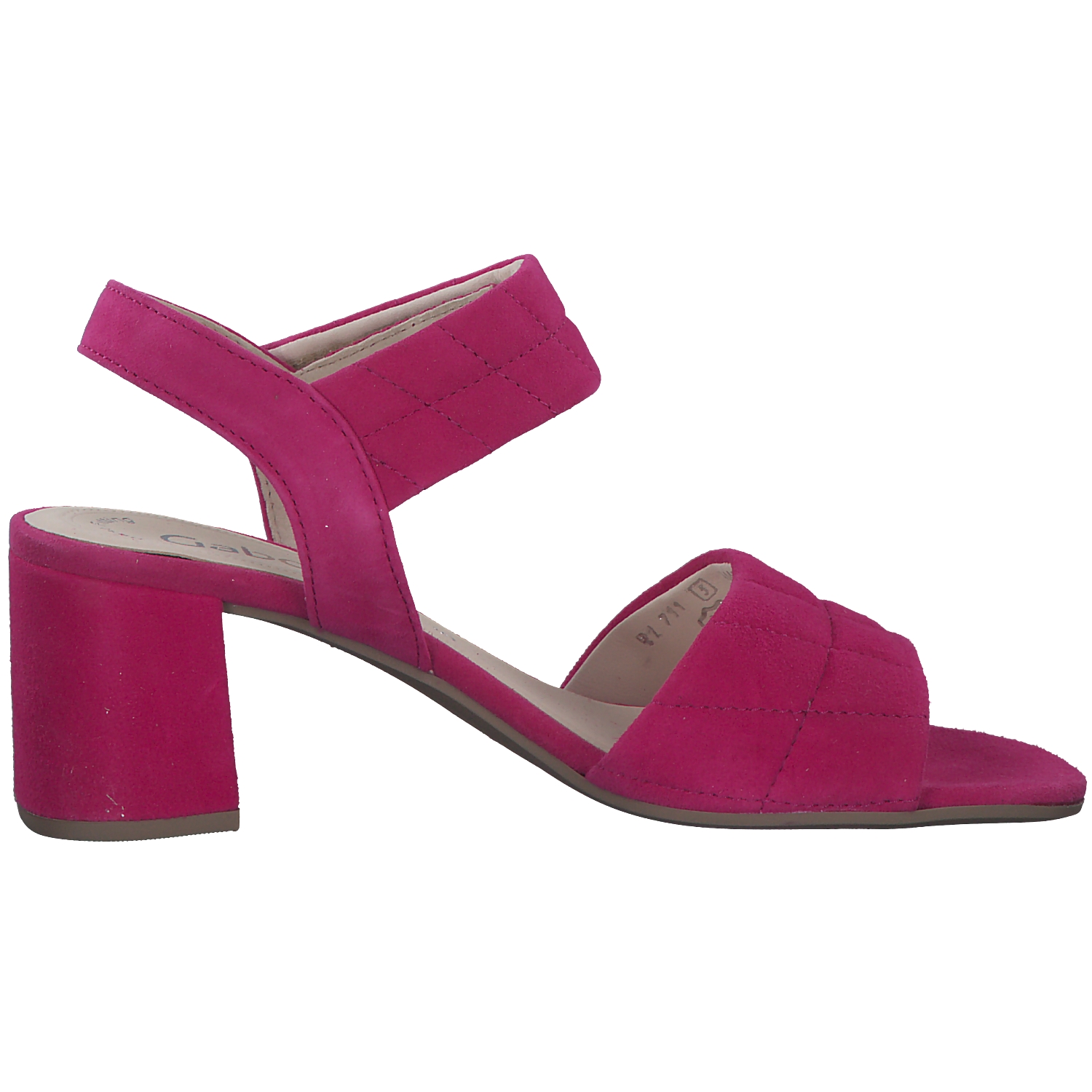 Gabor 21.711, Plateau-Sandaletten, Damen, pink