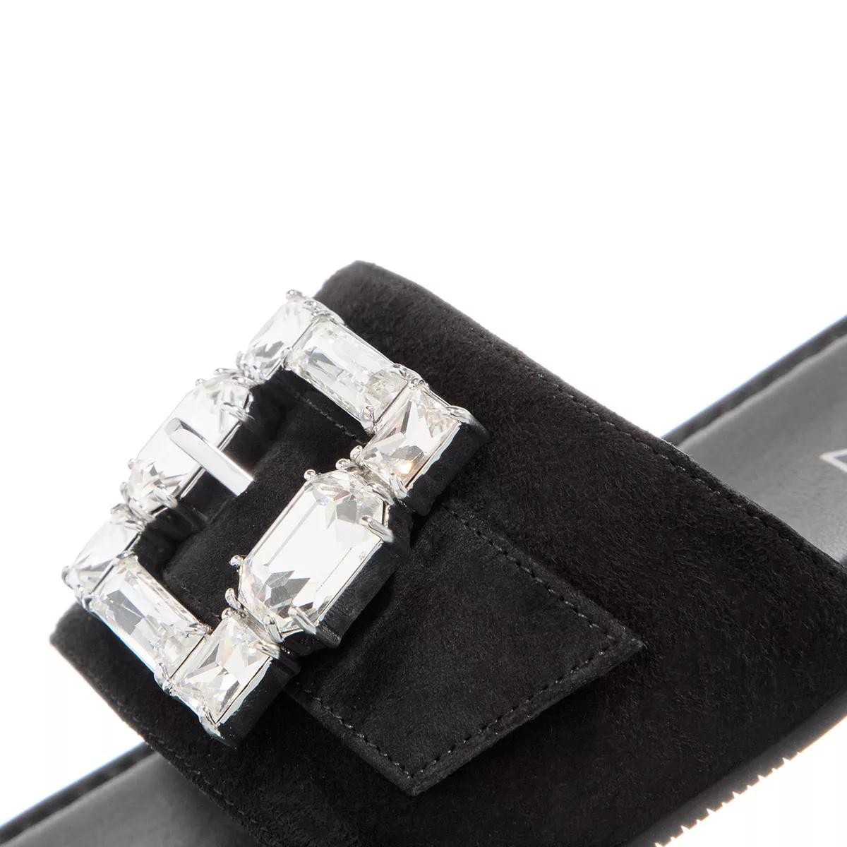 STUART WEITZMAN Pantoletten schwarz Slide