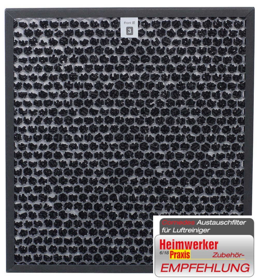 Comedes Filter-Set 10 Stück einsetzbar statt Philips AC4124/10 und AC4123/10, Zubehör für Philips Luftreiniger AC4012/10, einsetzbar statt HEPA-Element AC4124/10 und Aktivkohlefilter AC4123/10