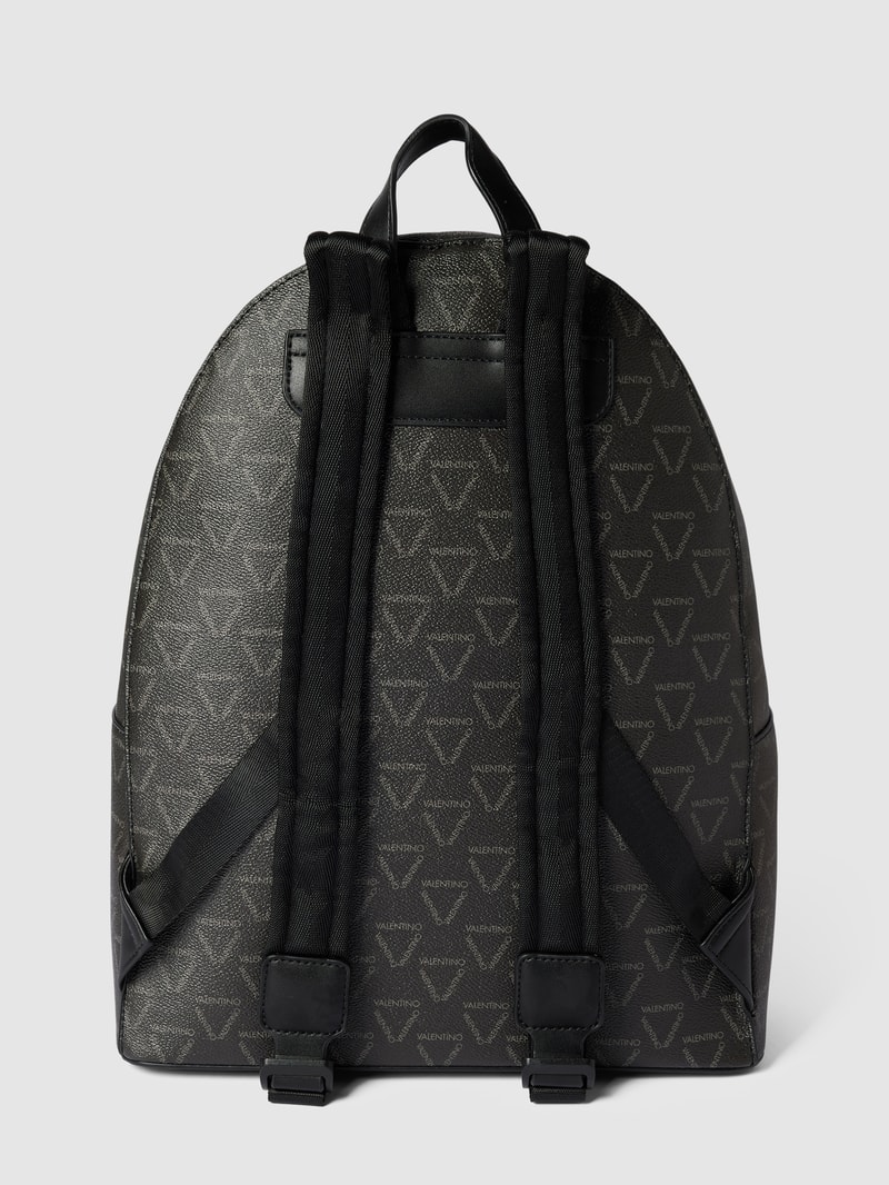 Rucksack mit Label-Detail Modell 'ARON' in hellgrün