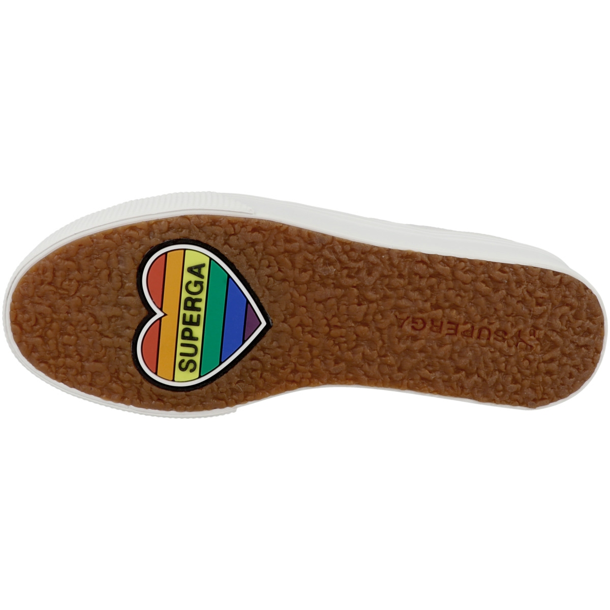 Superga 2790 Heart Outsole Patch Sneaker low weiss