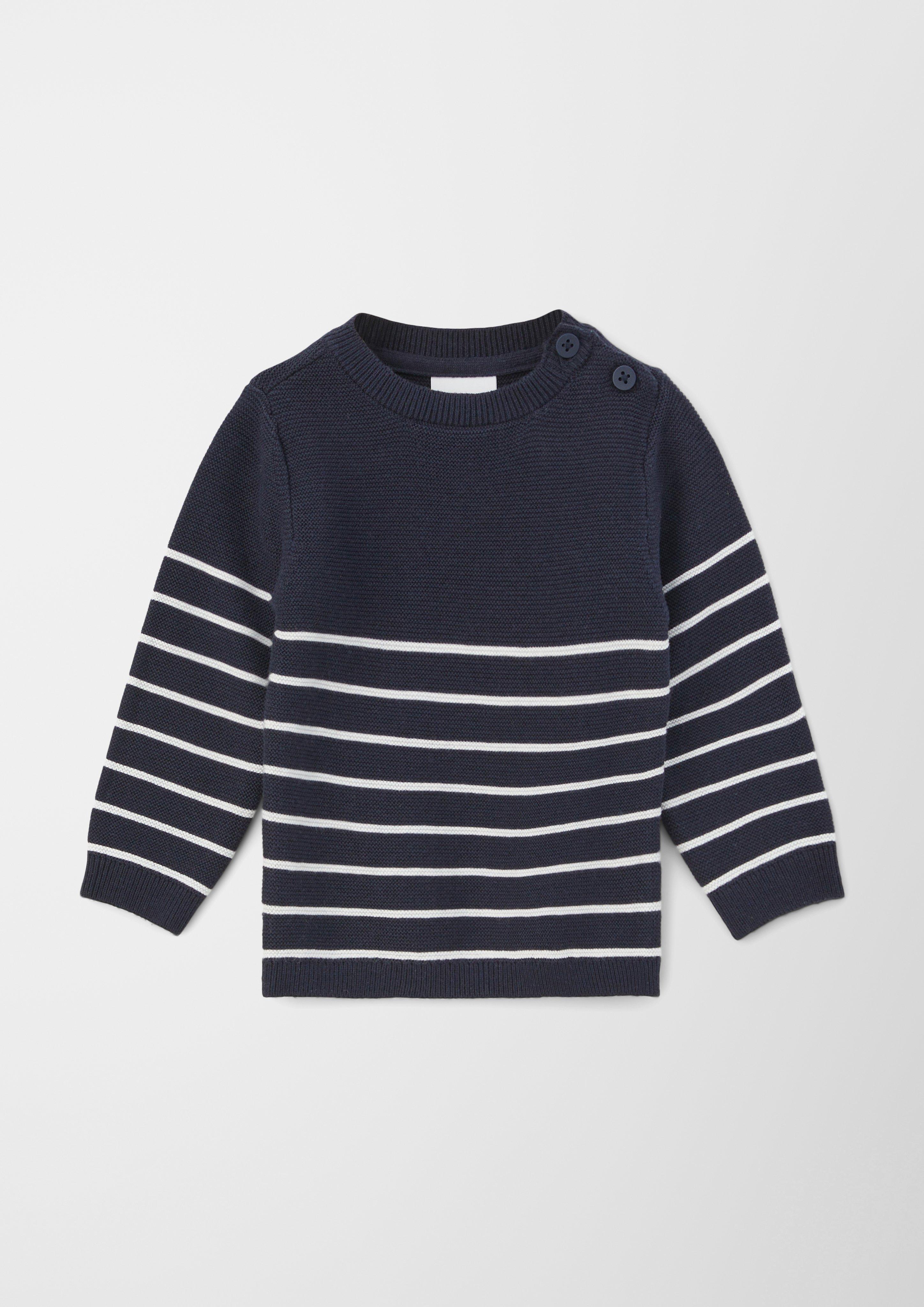 Strickpullover mit Streifen  2128632-59X1