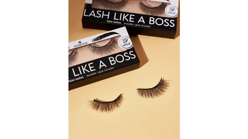 essence LASH LIKE A BOSS false lashes Unique