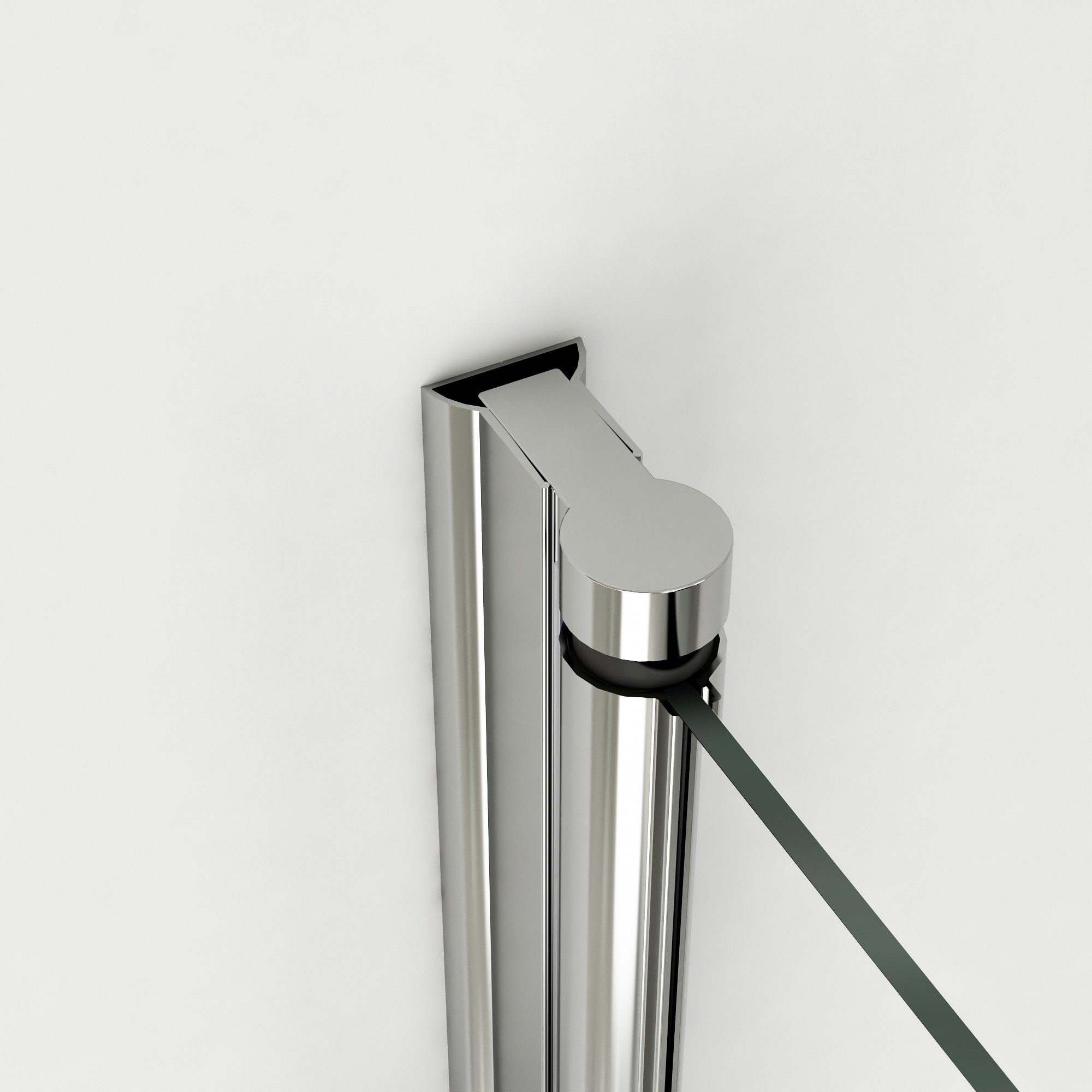 Boromal Badewannenfaltwand Badewannenaufsatz Badewannenfaltwand 3-teilig 180° Faltbare 120cm, 6mm Einscheibensicherheitsglas, Wasserabweisende beidseitiger Nanobeschichtung