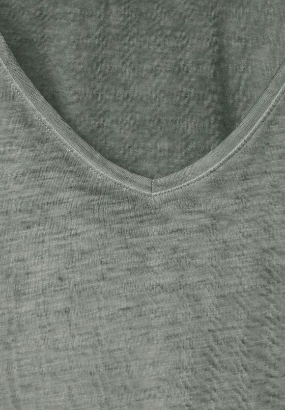 CECIL T-Shirt in gewaschener Optik