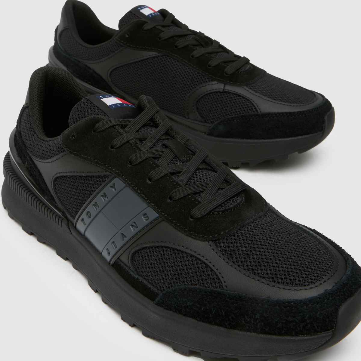 Tommy Jeans technikai futócipő fekete színben