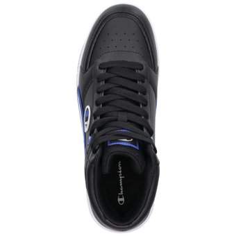 Champion Rebound Heritage Mid Sneaker in schwarz