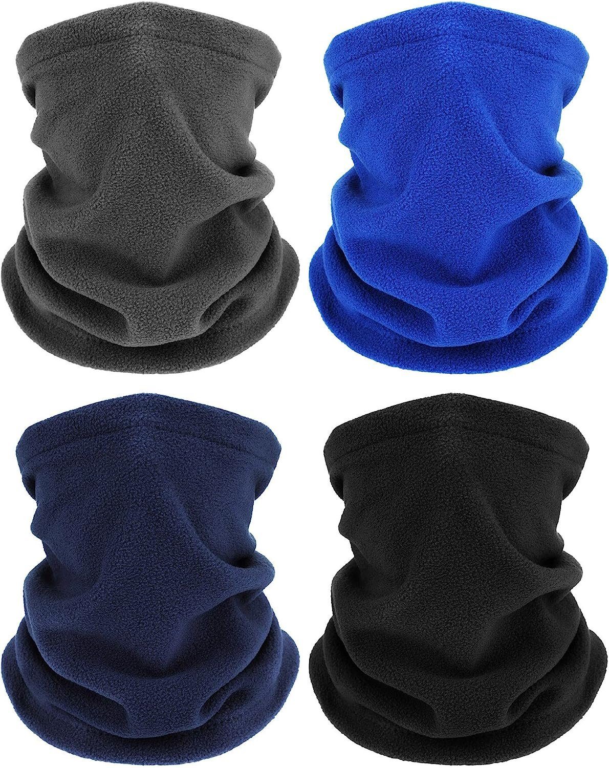 Devenirriche Ohrenwärmer Winter Loop Schal Weichem Fleece Halswärmer Winddicht Ski Maske