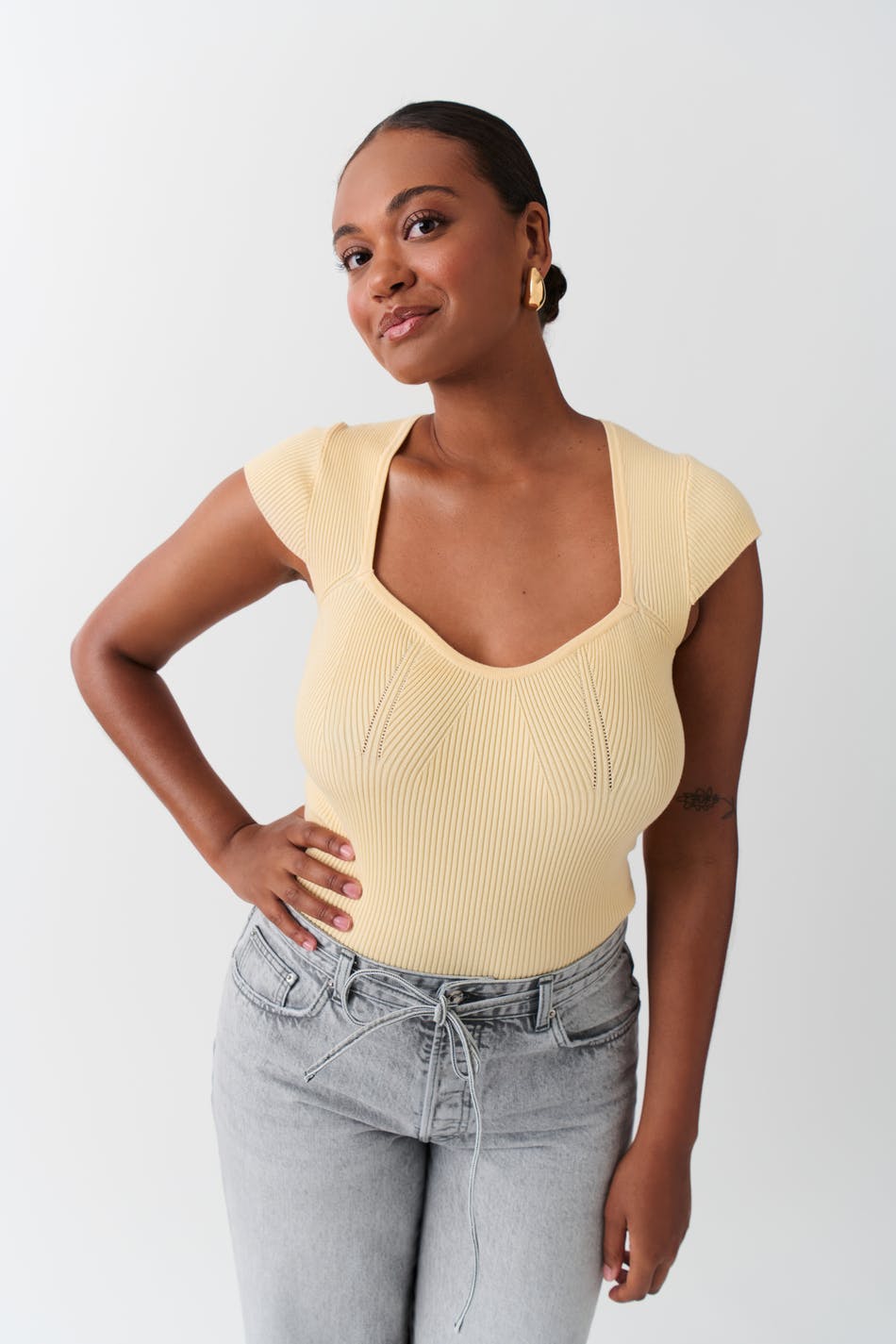 Knitted top