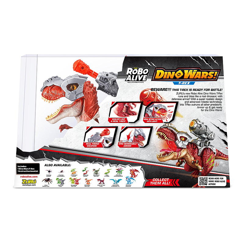 Robo Alive Dino Wars T-rex, Robo alive