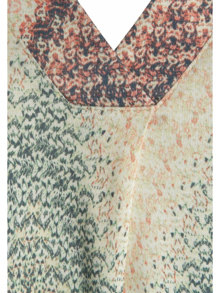 LASCANA Tanktop in grün-rost-aubergine-bedruckt günstig kaufen