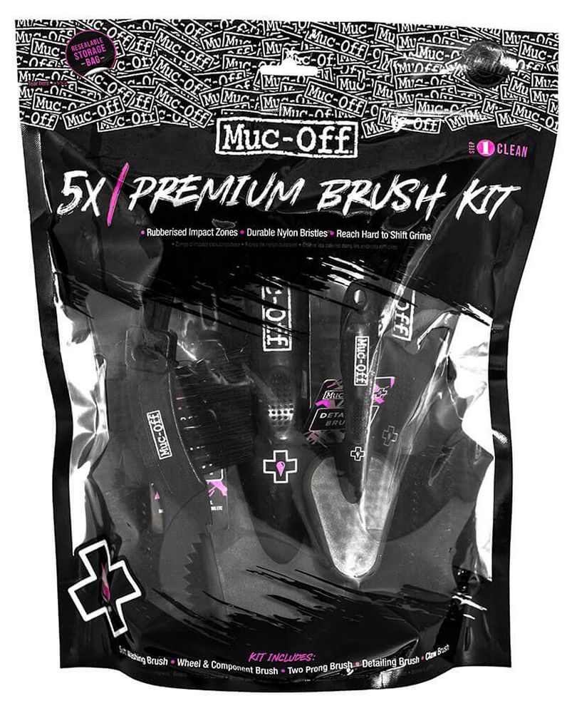 Muc-Off Muc Off 5 x Bürsten Set - günstig bei Bike Discount