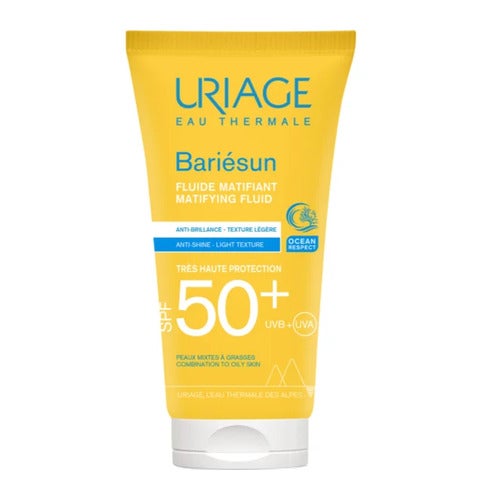 Fluido Matificante Uriage Bariésun FPS 50+ 50 ml
