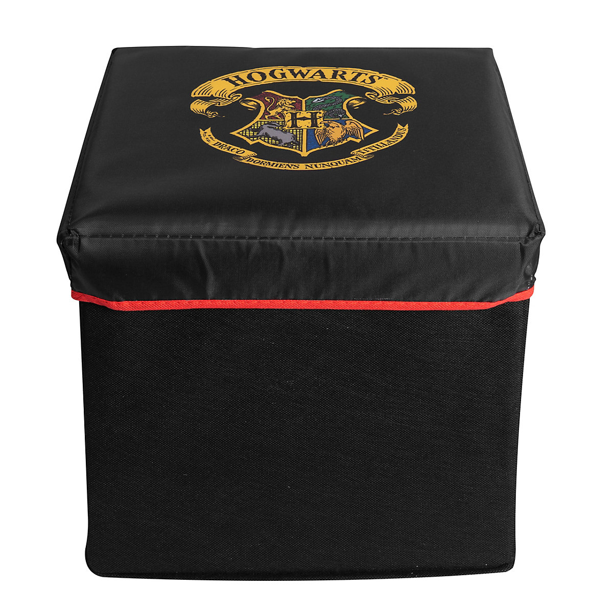 Harry Potter Aufbewahrungsbox mit Deckel - Hogwarts Spielzeugkiste ideal für Kallax Regal  28,5x28,5x28,5 cm Aufbewahrungsboxen