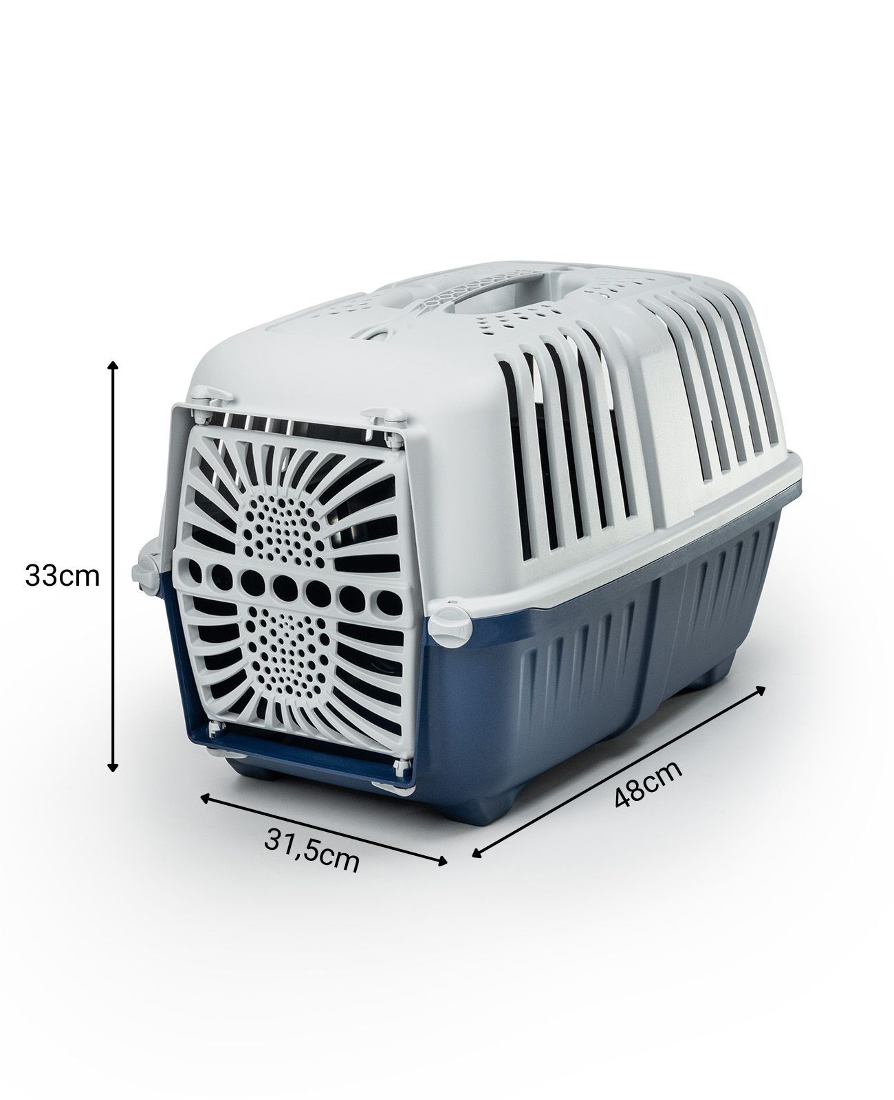 Lionto Transportboxen & Gitterboxen Lionto Transportbox aus Plastik dunkelblau S