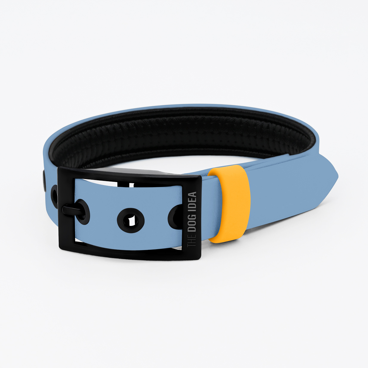 THE DOG IDEA Hundehalsbänder THE DOG IDEA Biothane Halsband Hellblau XS