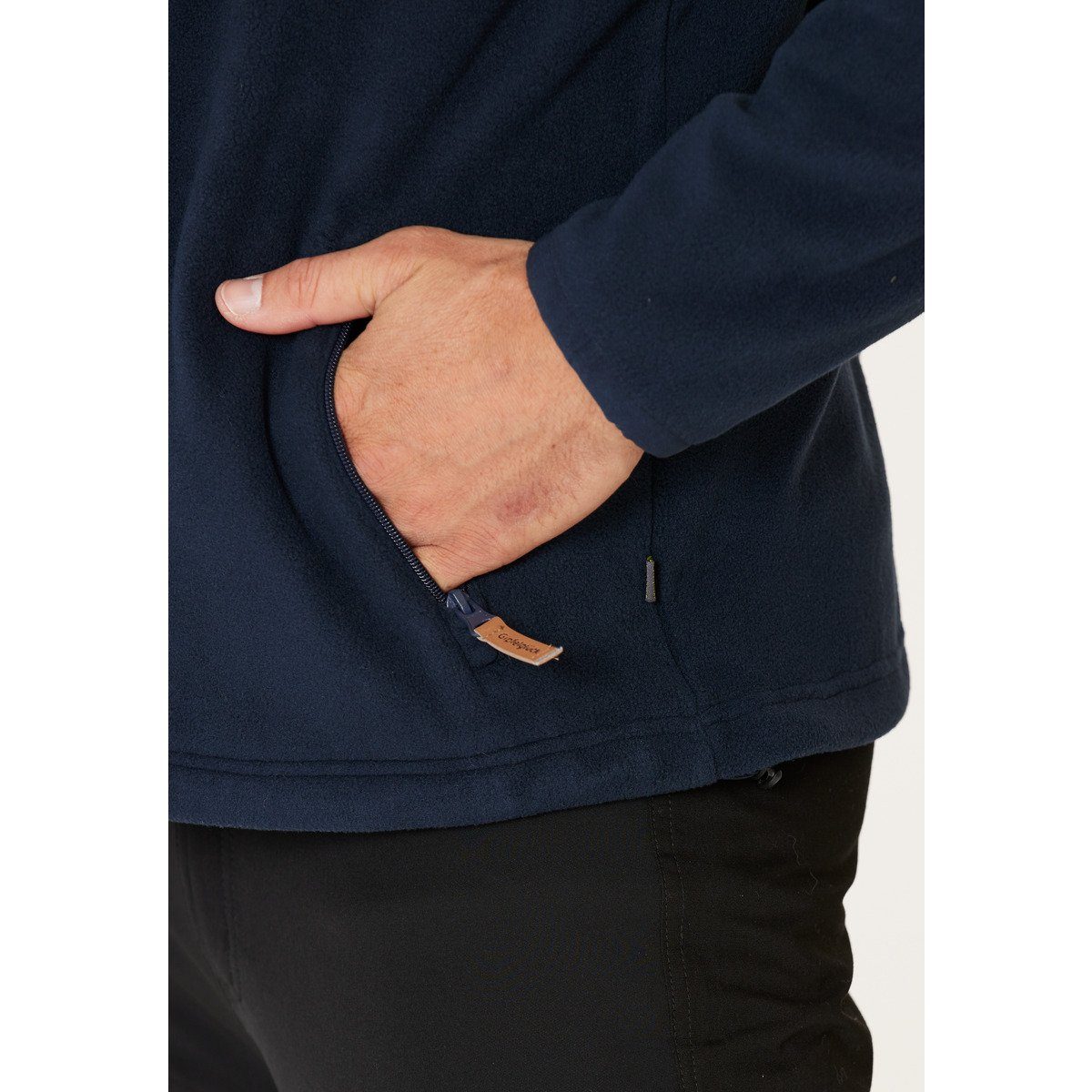 Gipfelglück Fleecejacke Michl für Herren, atmungsaktiv und schnelltrocknend