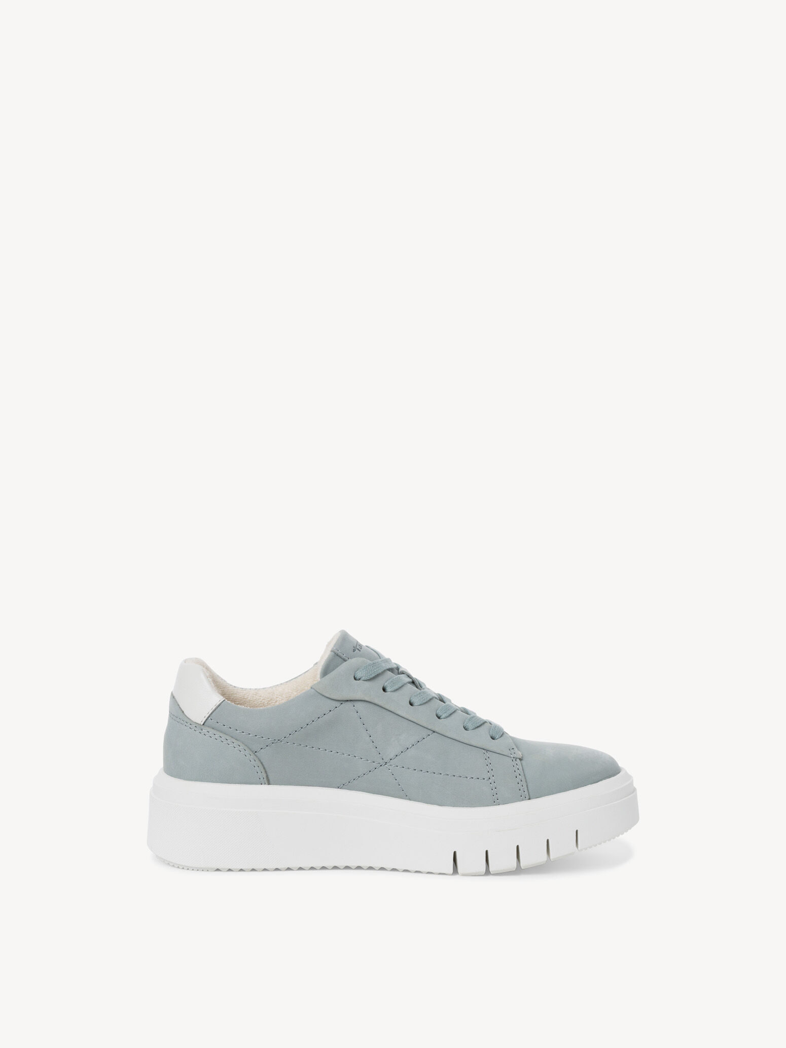 Basket en cuir - bleu