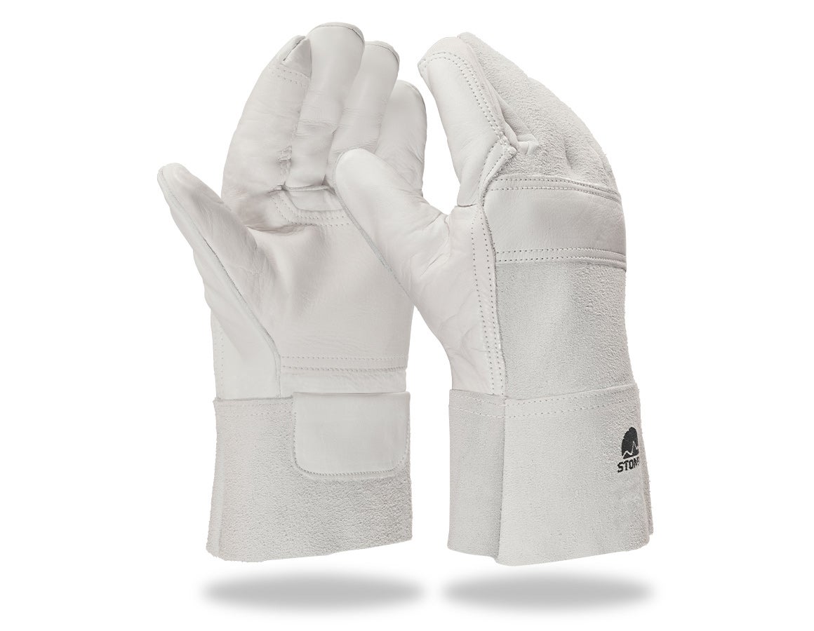 Leder-Schweißerhandschuhe, verstärkt