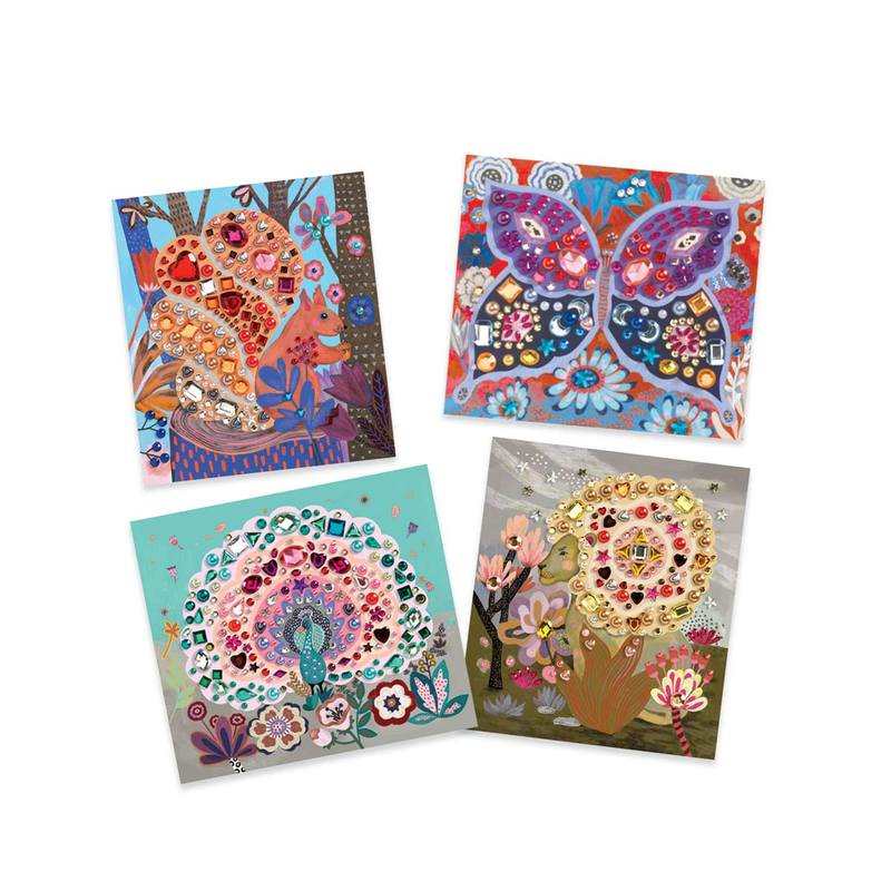 Coffret Artistic strass Beautés sauvages Djeco