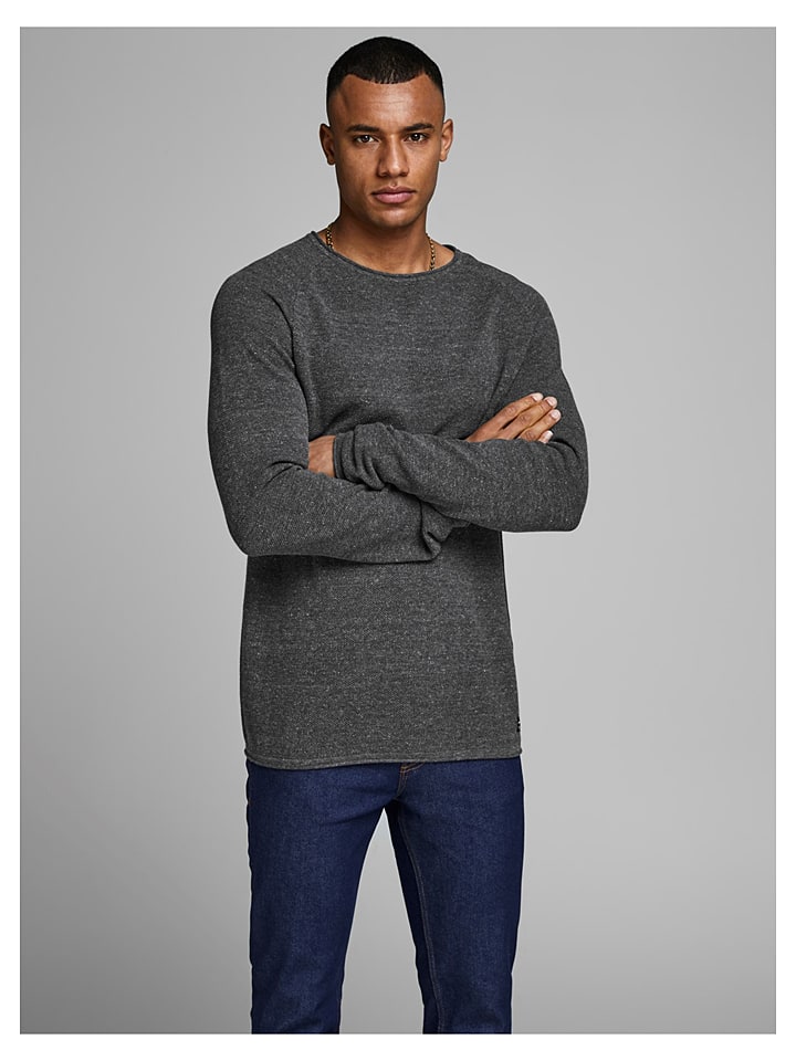 Jack & Jones Pullover in Anthrazit günstig kaufen