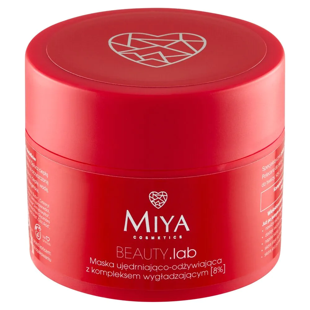 Miya Beauty.Lab Verstevigend en voedend masker met gladmakend complex (8%)