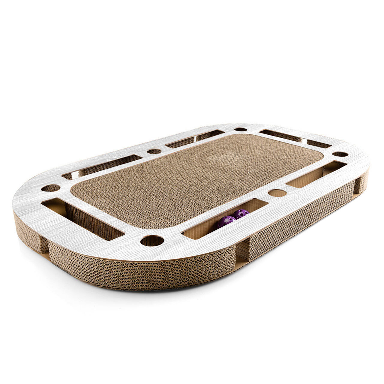 Canadian Cat Company Intelligenzspielzeug Canadian Cat Company Katzenspielplatz PlayPlate weiß