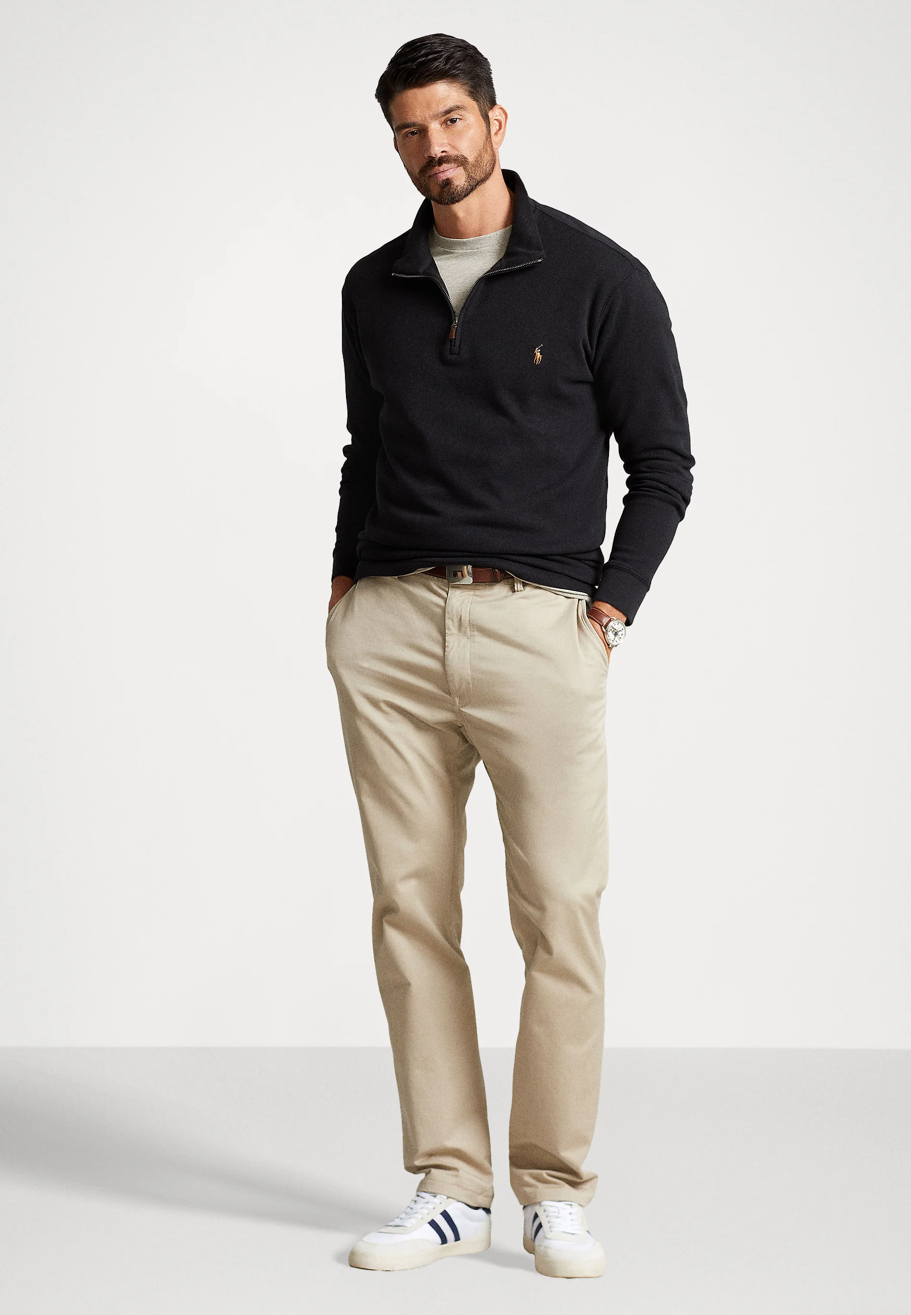 Suéter Polo Ralph Lauren Big & Tall de manga larga