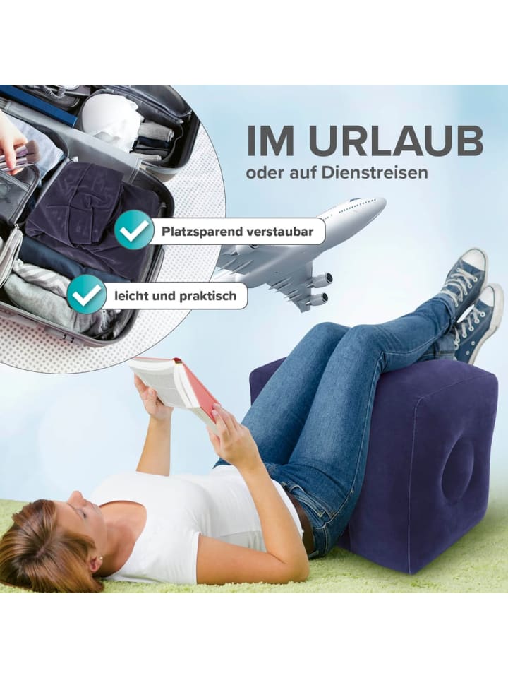 VITALmaxx Stufenbett in Blau Rückenschmerzen günstig kaufen onesize