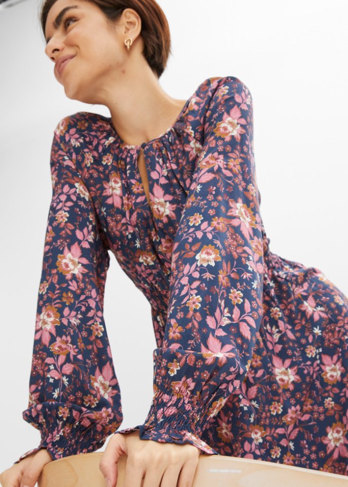 Midikleid mit Print