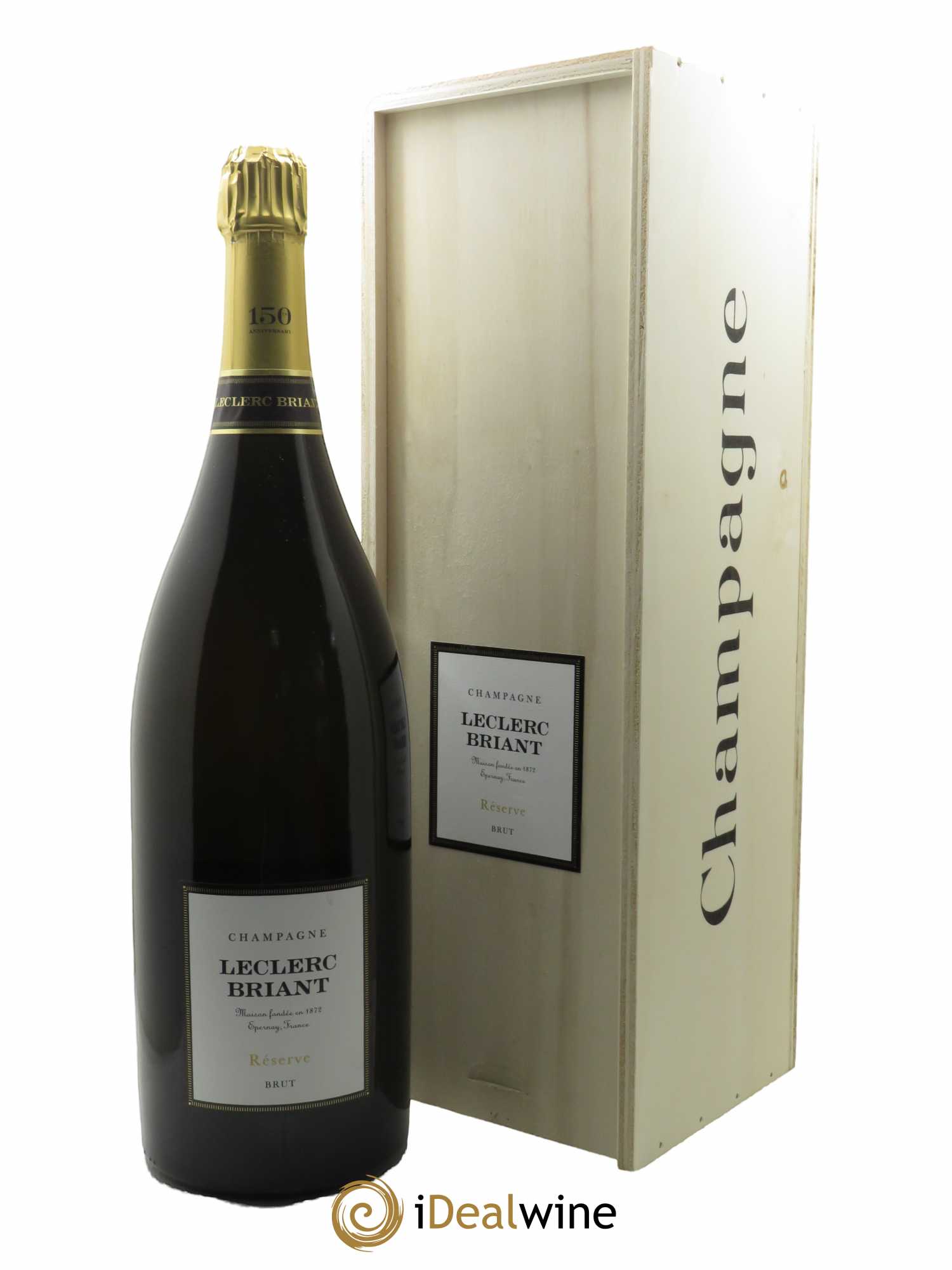 Brut Réserve Leclerc Briant   - Lot de 1 Double-magnum