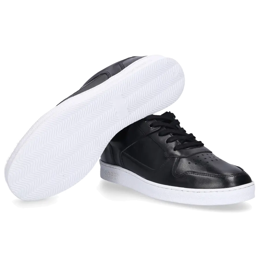 305 SOBE - Sneaker low DELANO Kalbsleder - schwarz