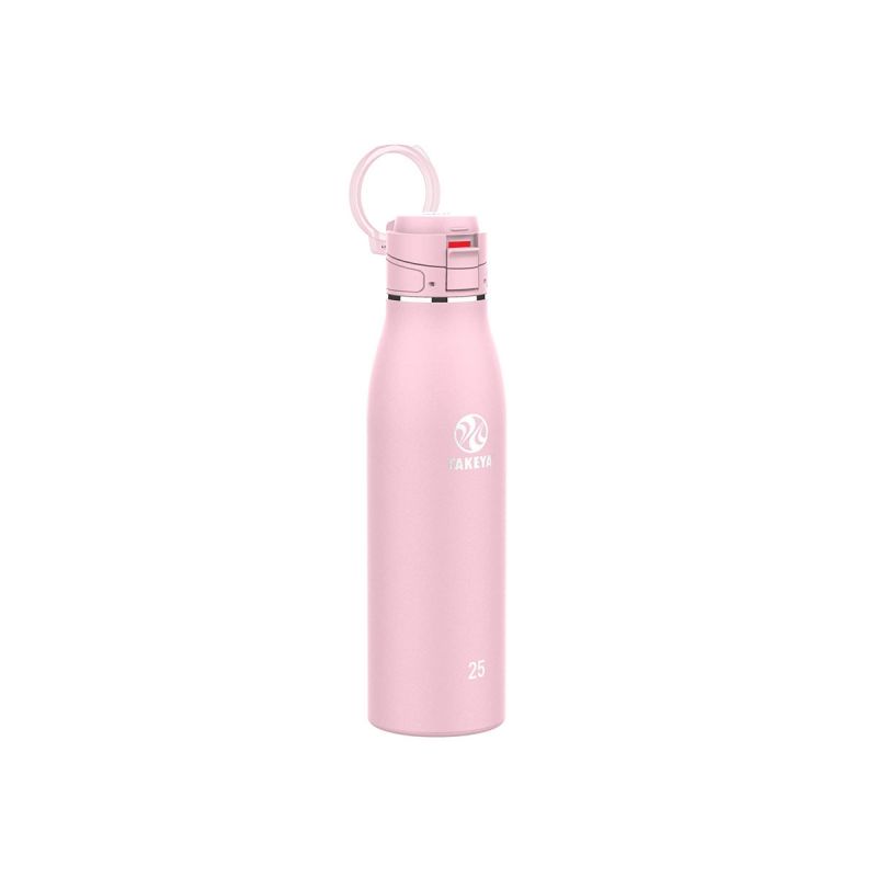 Takeya Actives Traveler Insulated Bottle 25oz \/ 740ml Blush (52510)