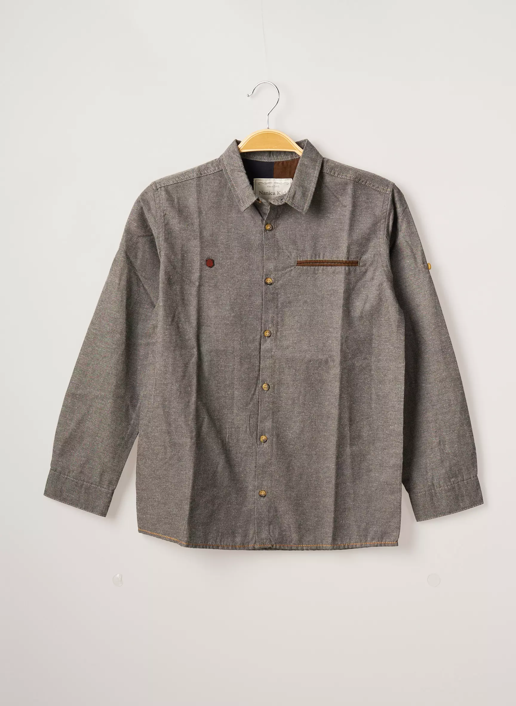 Nanica Kids Manches Longues Garcon couleur marron