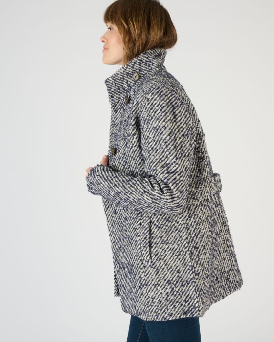 Manteau mélange laine chiné Thermolactyl