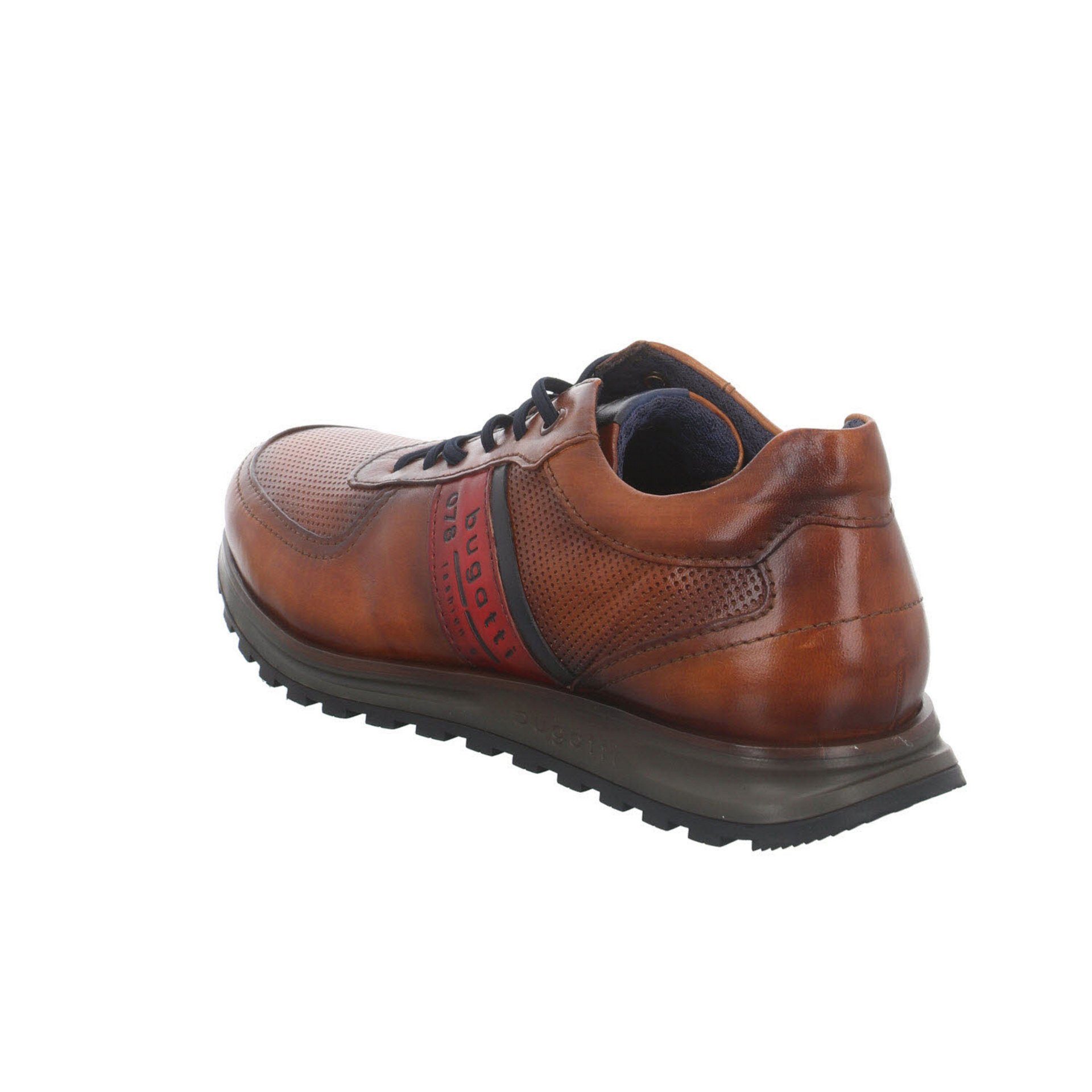 bugatti Herren Schnürhalbschuhe Sneaker Schnürschuh Glattleder