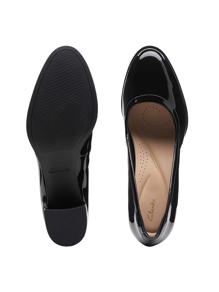 Clarks Leder-Pumps 