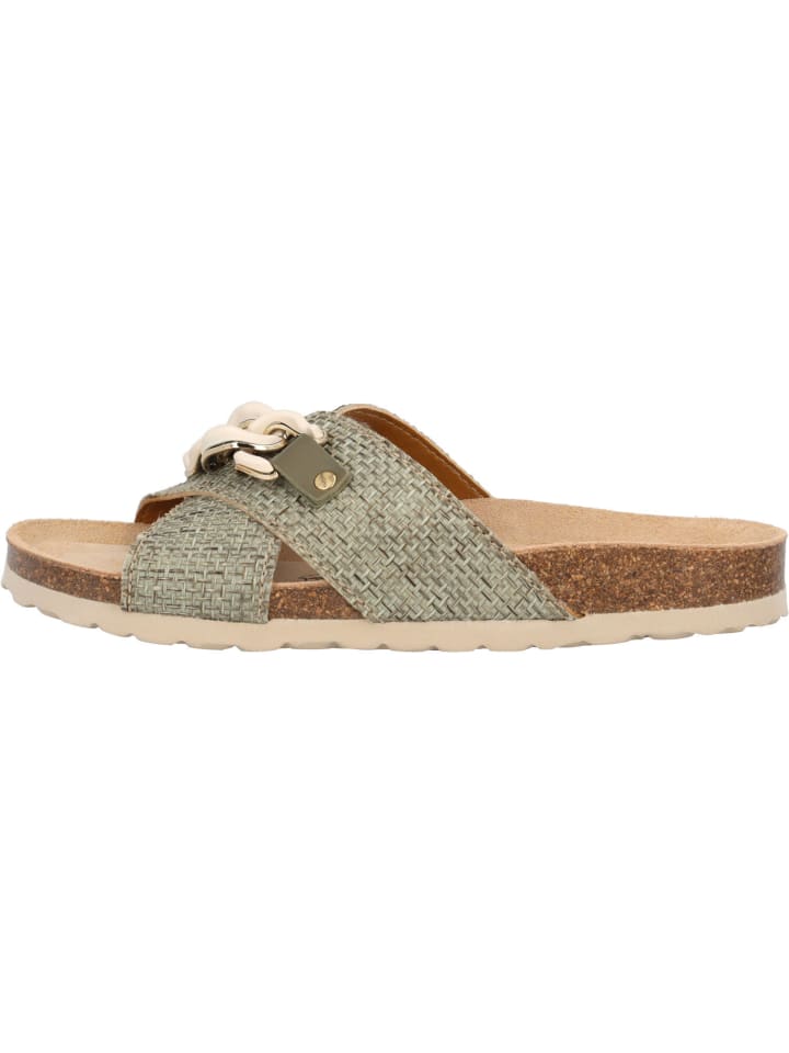palado Pantoletten in olive günstig kaufen