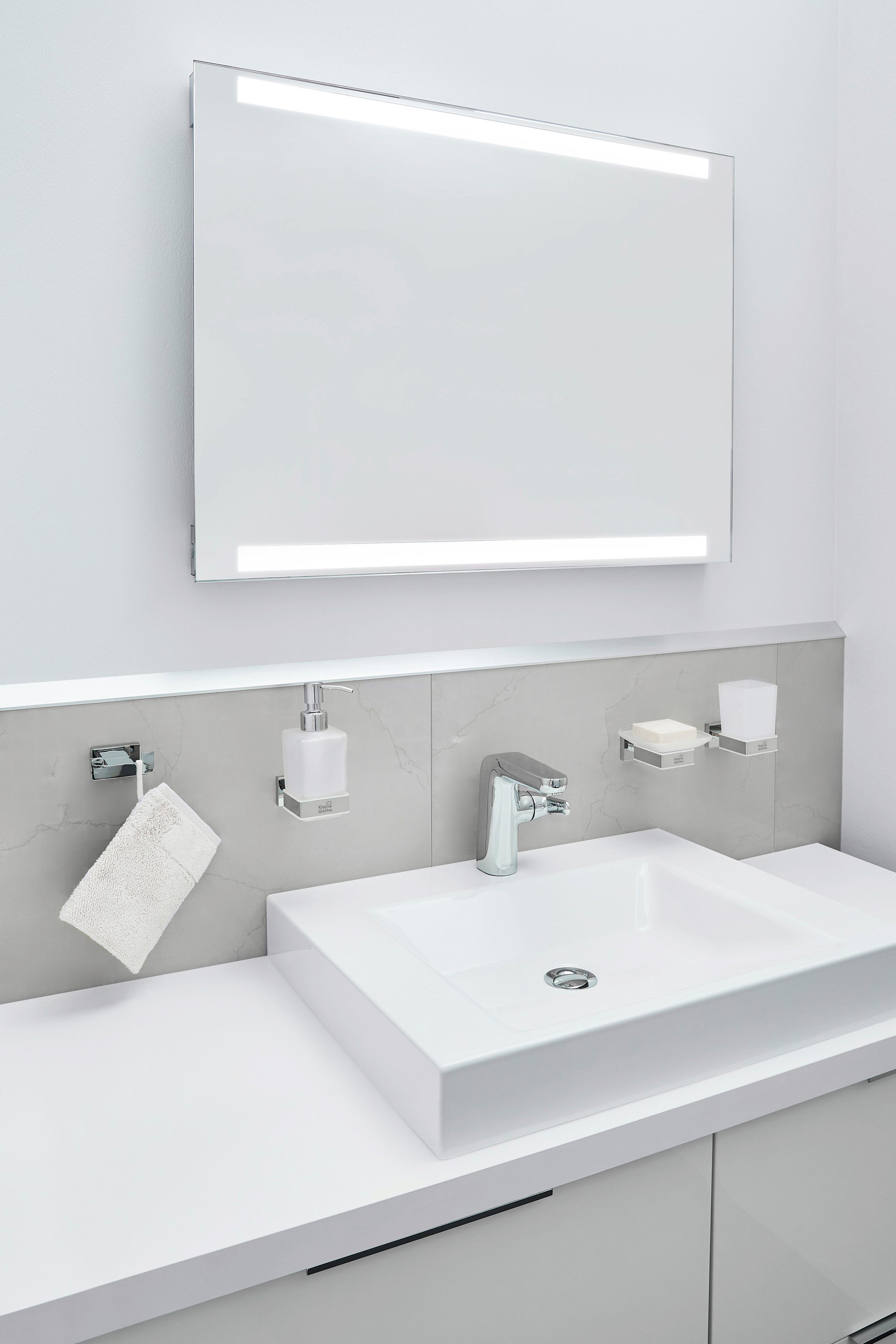 Kleine Wolke Wandhaken Meo, Badezimmer, (1-St), Belastbarkeit bis zu 5 kg, Edelstahl