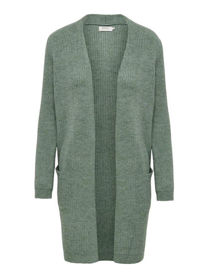 ONLY Strickjacke ONLJADE in Grün günstig kaufen