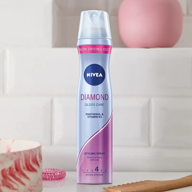 Nivea Hair Styling Diamond Gloss Λακ μαλλιών