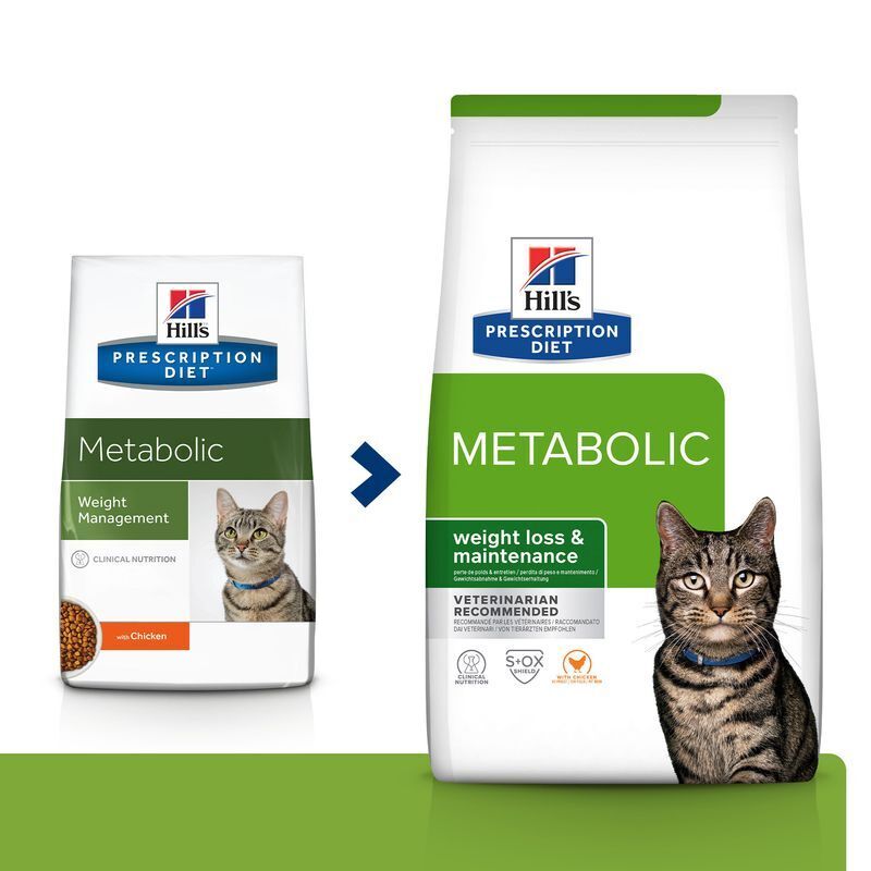Hill's Übergewicht Hill's Prescription Diet Metabolic Weight Management Geflügel 2x8 kg