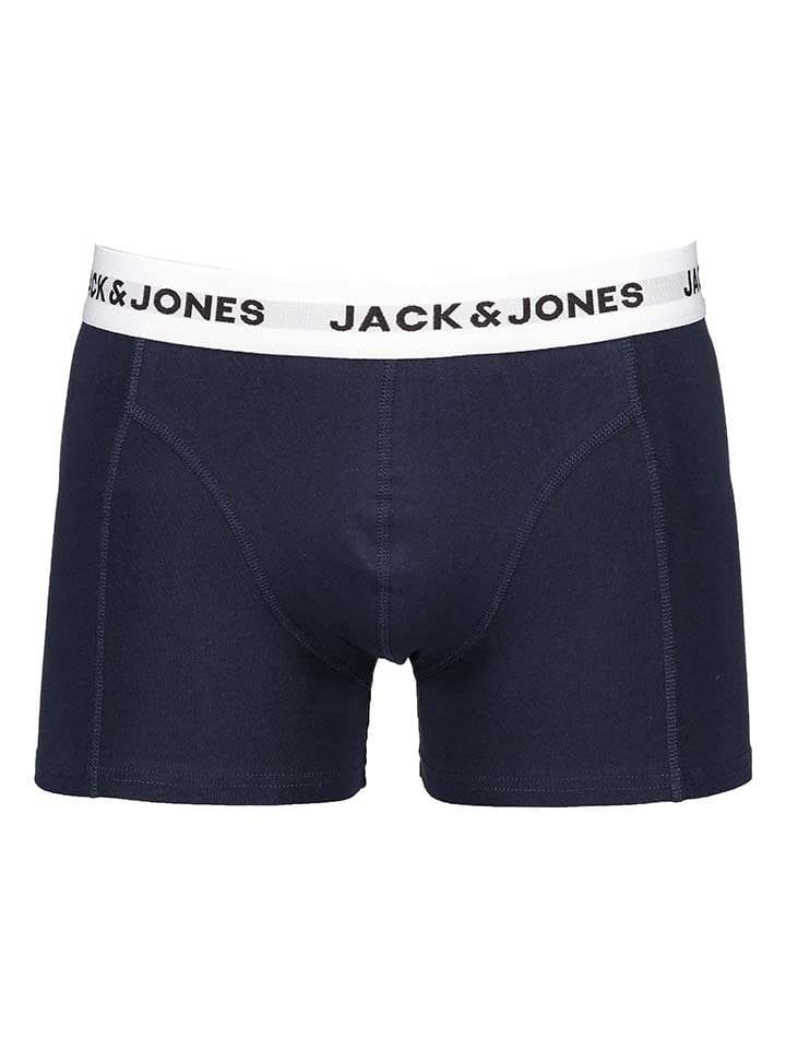 Jack & Jones 3er-Set: Boxershorts in Dunkelblau/ Blau/ Hellgrau günstig kaufen