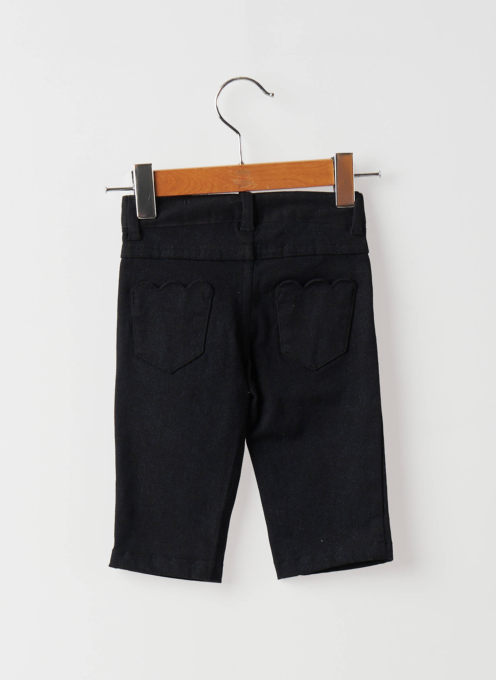 Marese Pantalons Droits Fille couleur noir