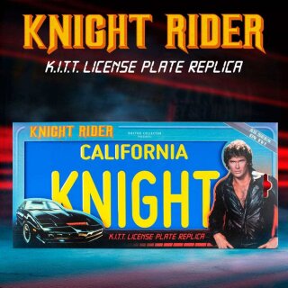 Knight Rider Nummernschild