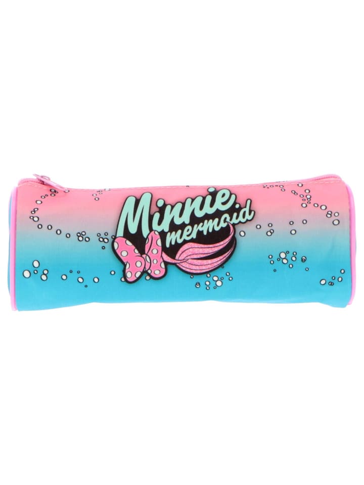 MINNIE MOUSE „Deluxe“ Etui Die ideale Federtasche für Mädchen in rosa günstig kaufen 22 cm