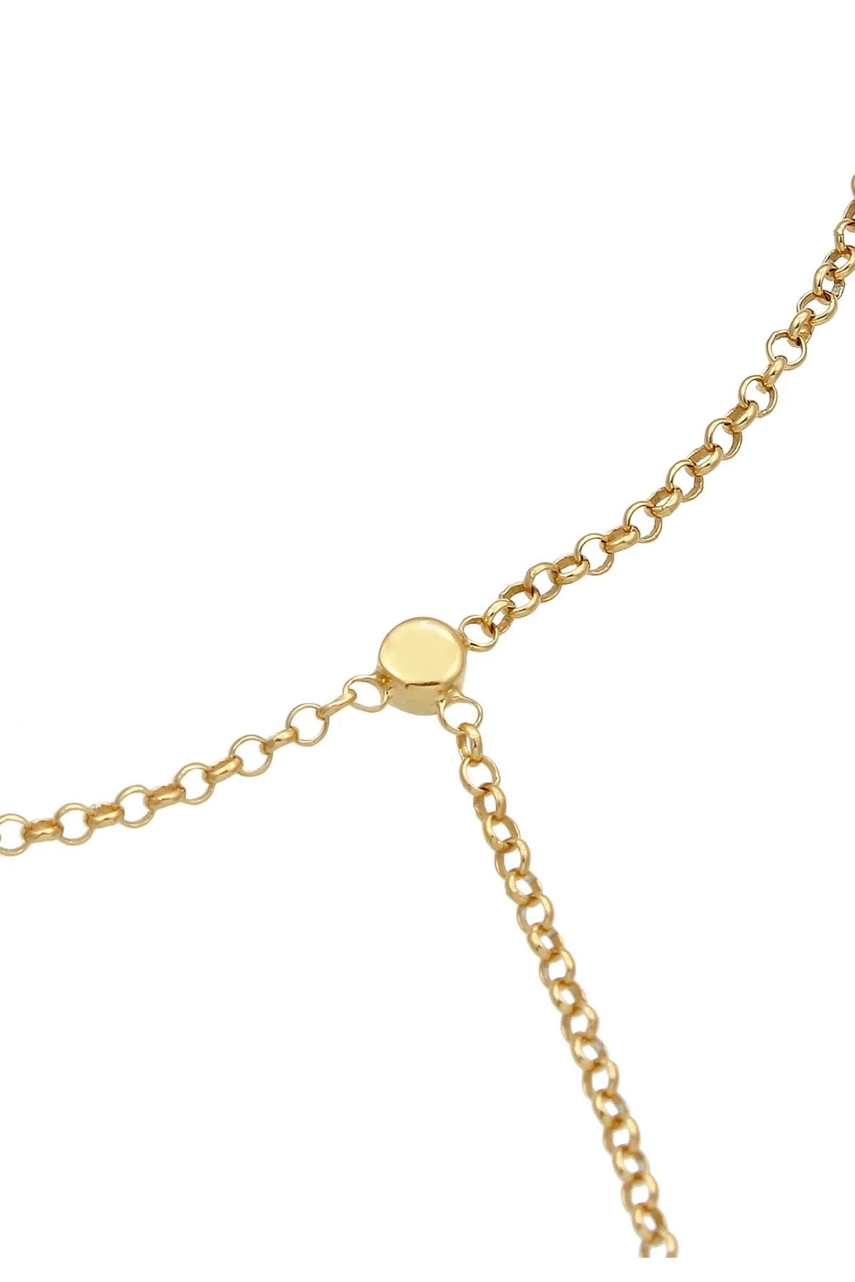 ELLI  Armband Handchain Basic Kristalle 925 Silber