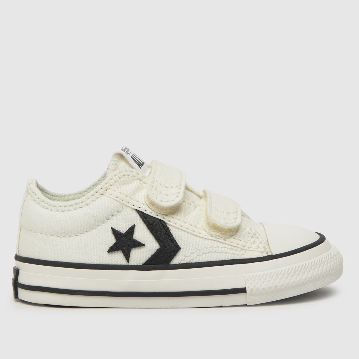Converse vita och svarta Star Player 76 v Pojkar Småbarnsskor
