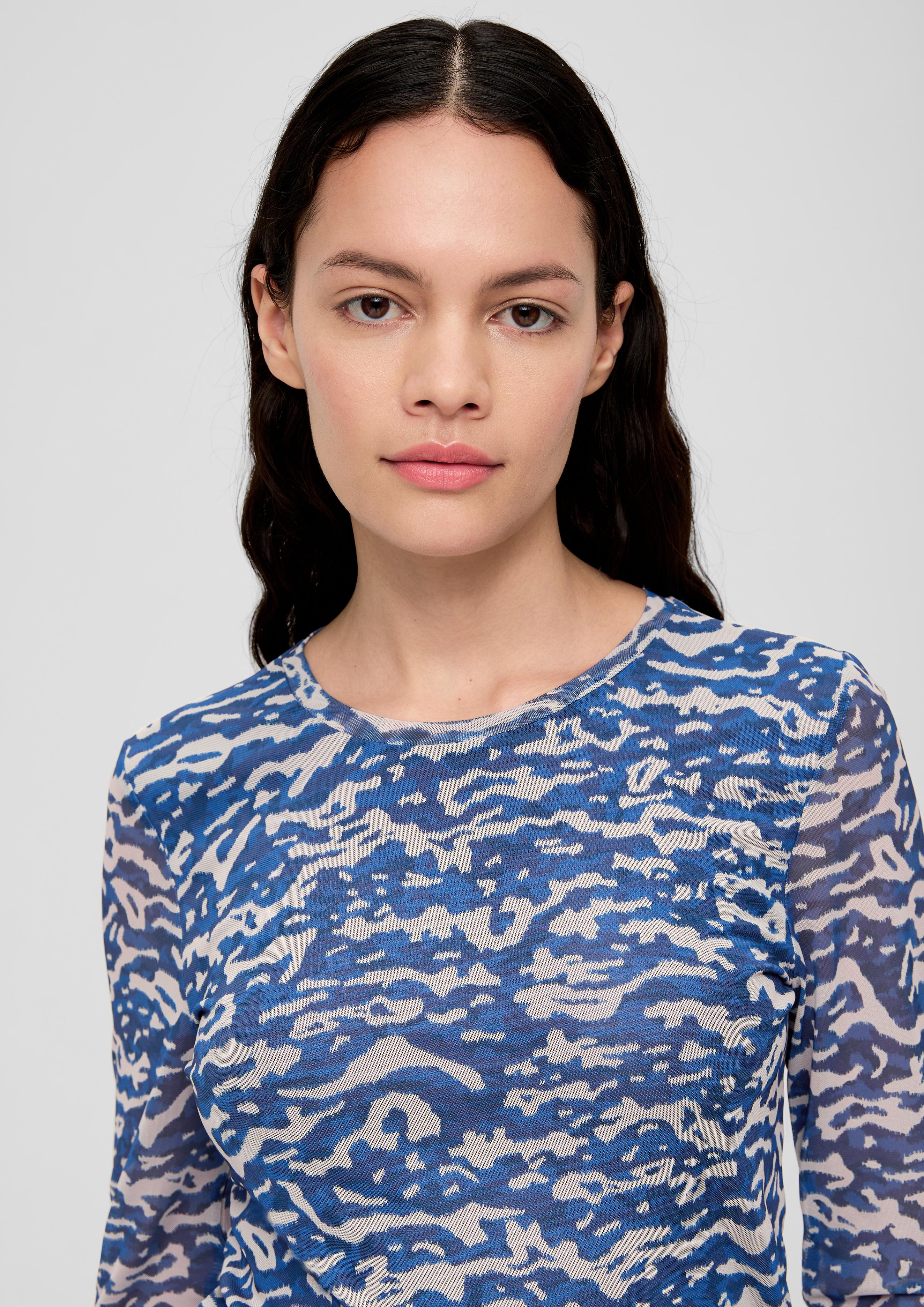 Langarmshirt aus Mesh  2136323-57A1